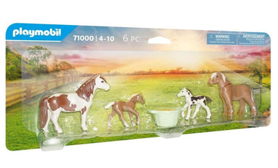 PlayMobil Country 2 Ponies islandeses con potros 71000