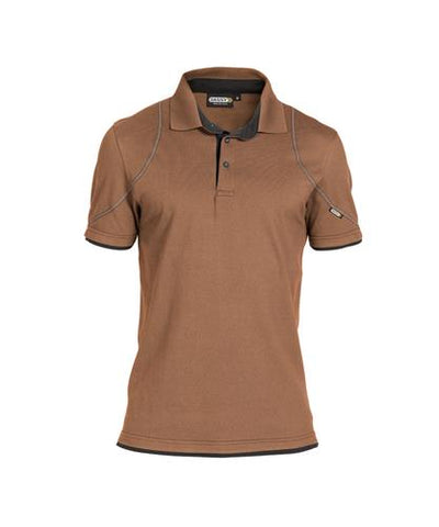 Dassy polo orbital marrón gris xs