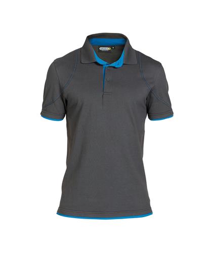 Polo Dassy orbital grigio azzurro xs