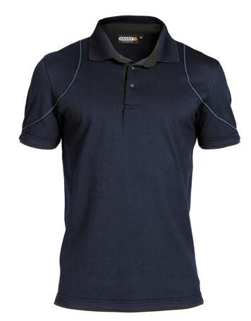Dassy polo orbital azul noche gris 4xl