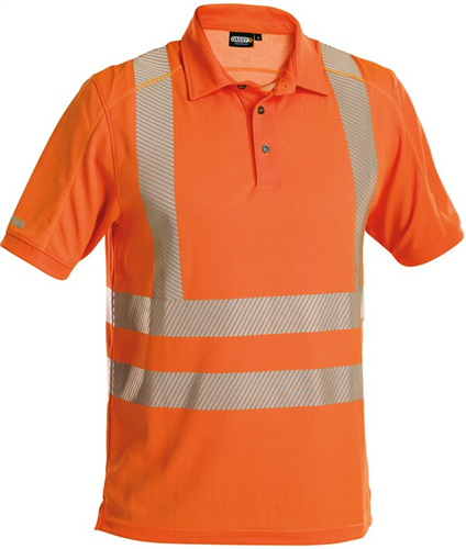 Polo Dassy alta visibilità brandon arancione xxl