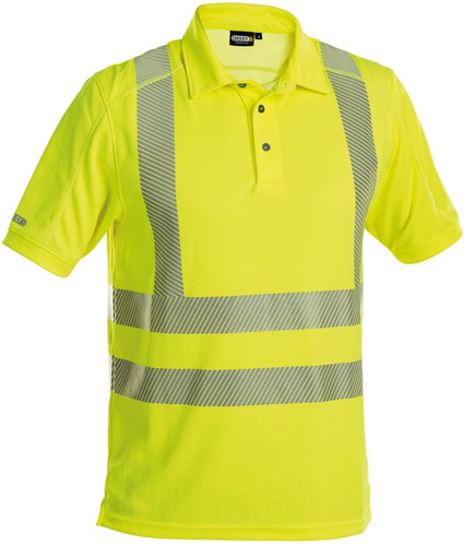 Dassy hogezichtbaarheid polo brandon geel s