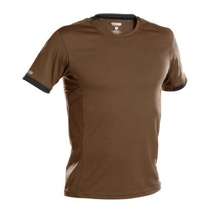 Camiseta Dassy nexus marrón gris m