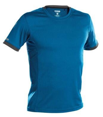 T-shirt Dassy nexus azzurro blu grigio l