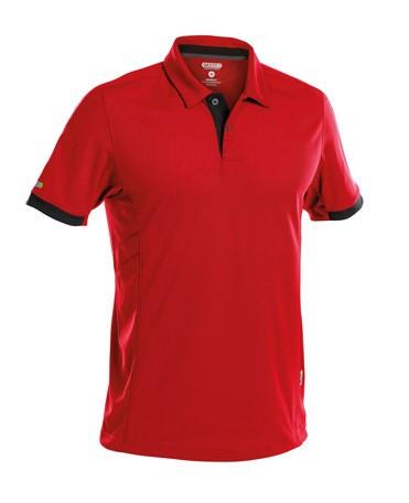 Polo Dassy Traxion rossa nera xs