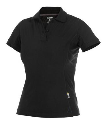 Dassy polo traxion mujer negro xxl