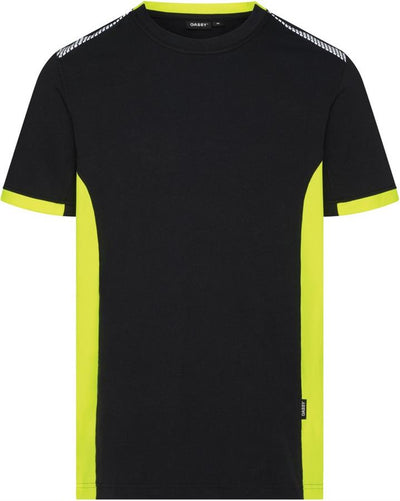 Polo Dassy veracruz blu notte giallo fluo xl