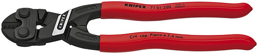 Tijeras de hormigón dobladas de Cobolt Knipex 71 01 200