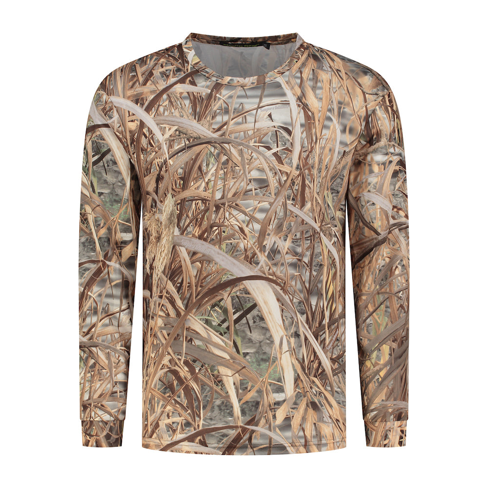 T-shirt Stealth Gear Stealth Maglietta MASSONE LUNGA CAMA RIETPRINT Dimensione M