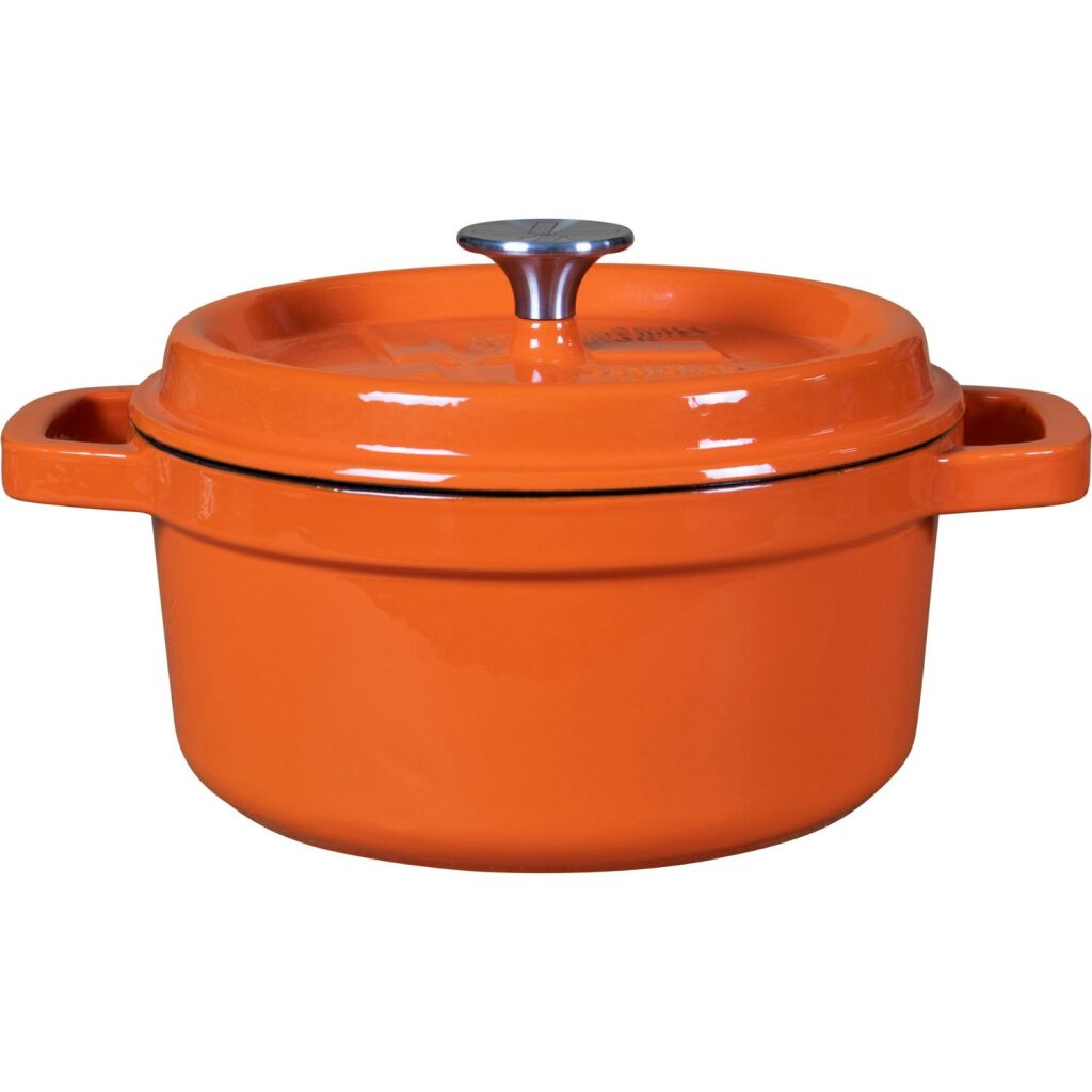 Solinger Solinger El molino de viento Freing de hierro fundido Freing 2.5L Enamelo de naranja