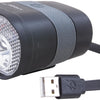 Faros axendo 40 Lux USB cargable 65 mm Negro