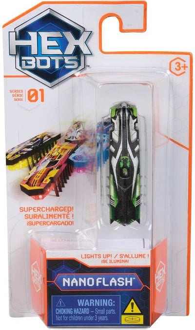 Robot esagonale hexbots nano flash robot giocattolo singolo