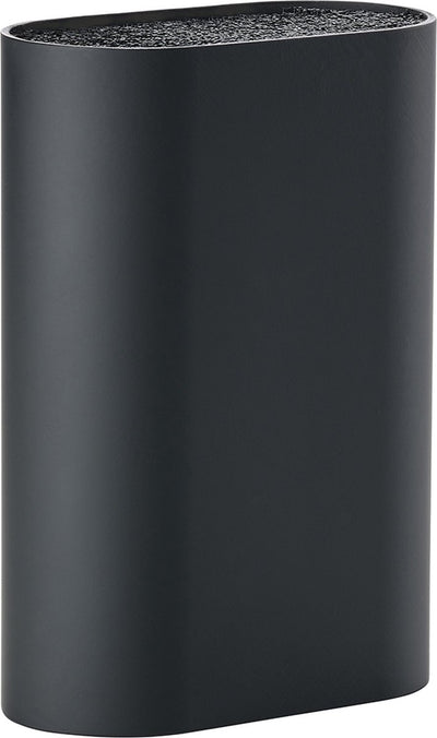 Ceppo portacoltelli Zone Denmark per single - portacoltelli - universale - 17 x 9 cm nero - plastica - cucina - cucina - accessori coltelli da cucina - ovale