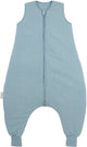 Meyco baby uni baby winter slaapoverall jumper - pre-washed hydrofiel - jeans blue - 80cm - 2.0 tog