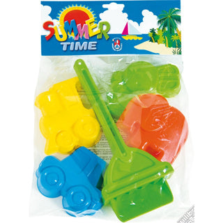 Set di sandbox da spiaggia colorato a 6 pezzi
