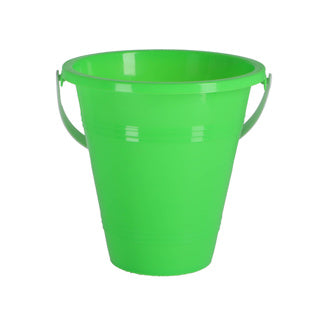 Secchio con manico Assorti arancione, verde, giallo e blu