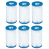Cartucho de filtro Intex 29000 Tipo A 6 piezas para la piscina 244 305 366 cm