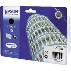 Cartucho de tinta epson t7911 original c13t79114010 negro