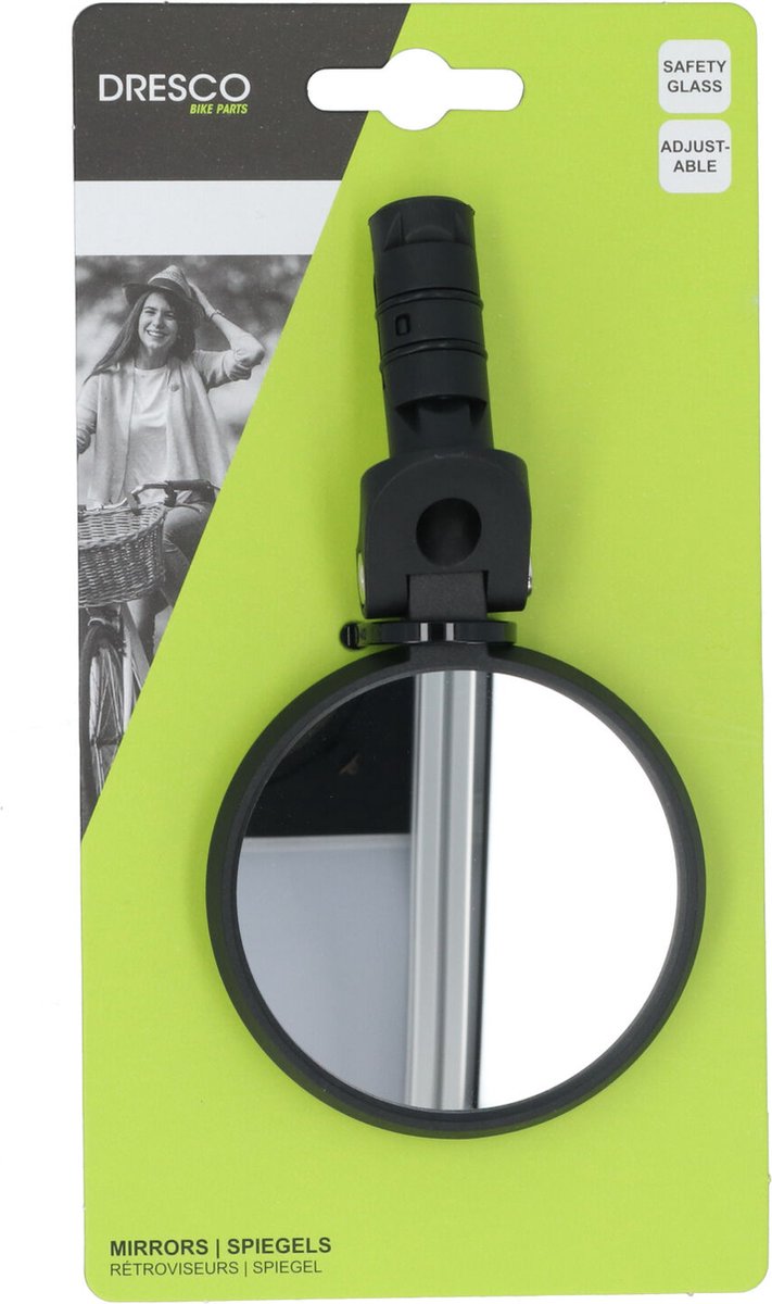 Specchio per bicicletta Dresco rotondo