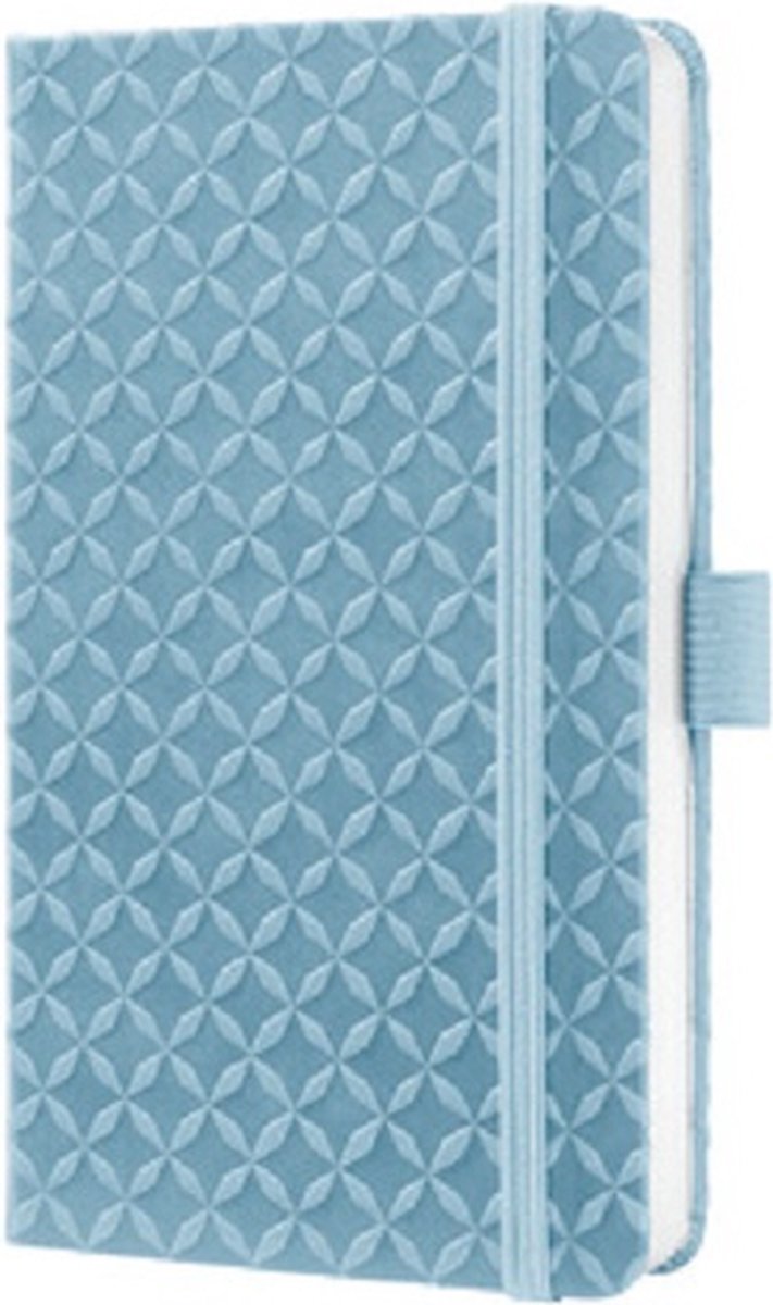 Sigel - quaderno - jolie flair - a5 - copertina rigida - 174 pagine - riga - carta da 80 grammi - azzurro - si-jn119