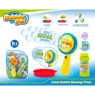 Bubble che soffia la ventola 2 in 1