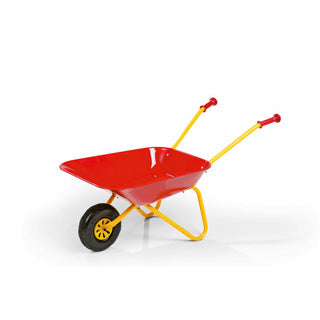 wheelbarrow metal junior red