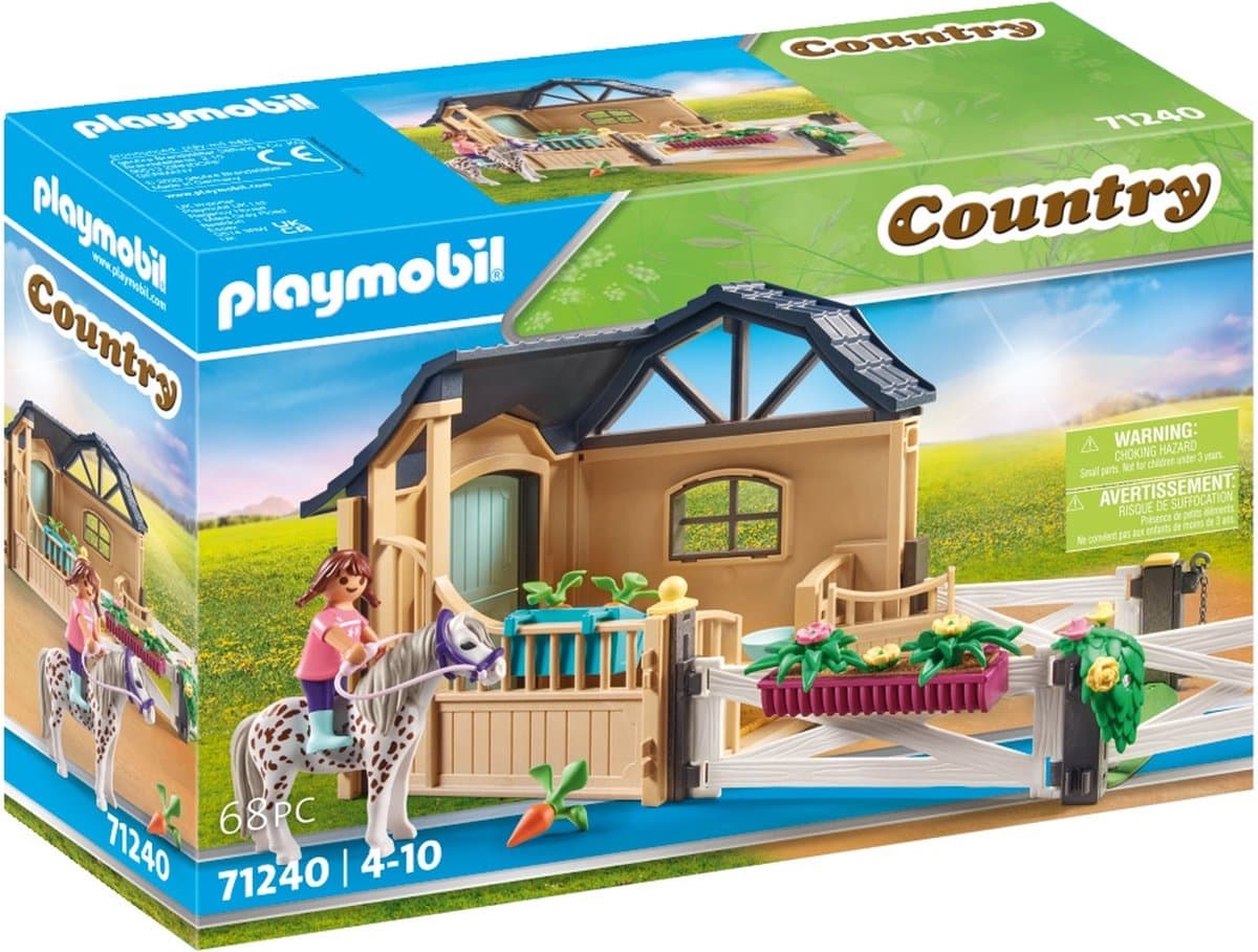 PlayMobil Country 71240 Expansión de conducir estable