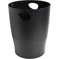 Pattumiera exacompta classic polipropilene 263x263x335mm 15l nero