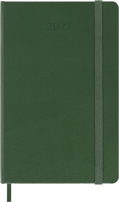 Moleskine 12 maanden agenda - 2027 - wekelijks - pocket - harde kaft - mirthe groen