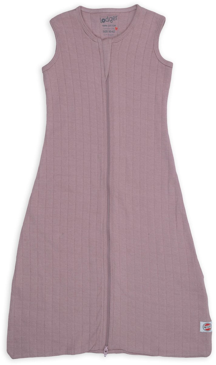 Lodger hopper - saco de dormir hidrofílico bebé - violeta - 0,3 tog - 62 cm - algodón orgánico - saco de dormir de verano saco de dormir para bebé