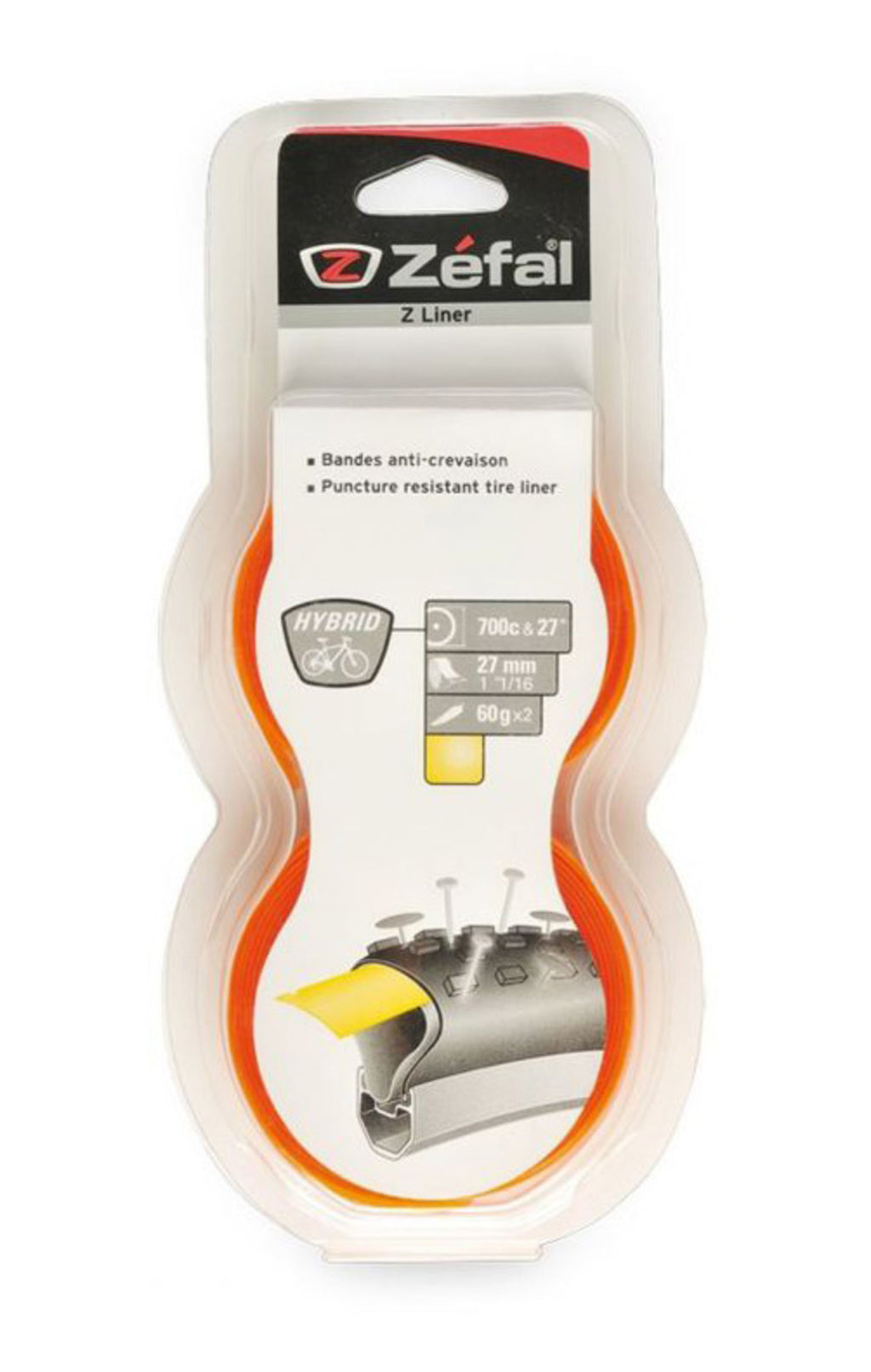 Nastro antiletile Zef Z Liner 27mm o impostare un 2