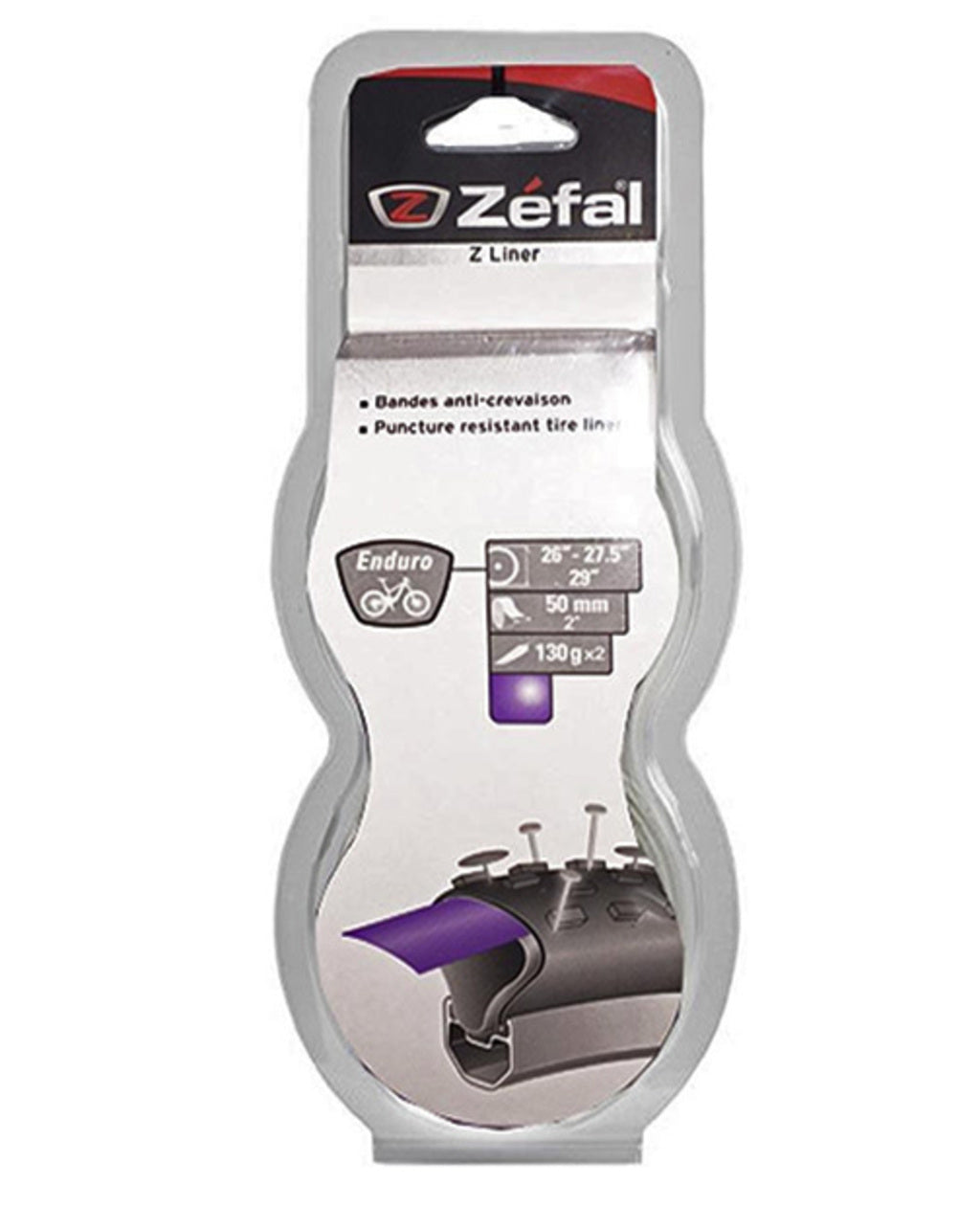 Nastro antiletro zef z fodera 50mm pa set a 2