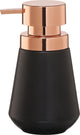 Dispensador de jabón cónico Sealskin 400 ml independiente - negro