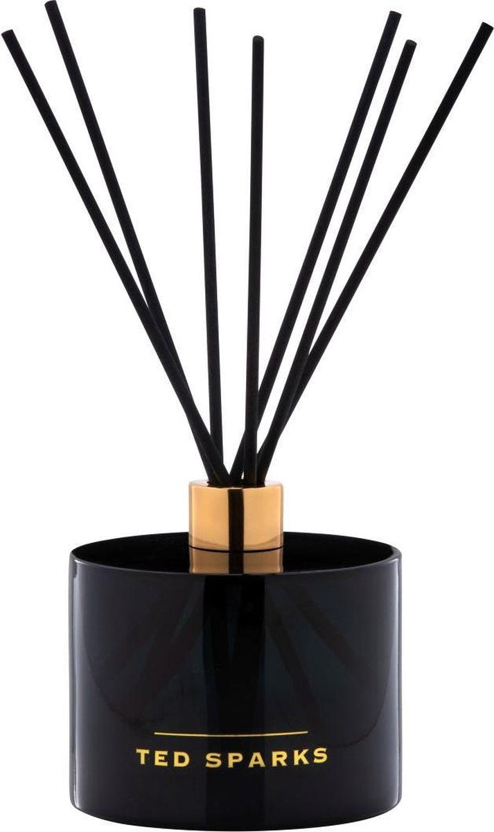 Ted sparks - varillas aromáticas xl - perfume para el hogar - perfume interior - varillas aromáticas para el hogar - 450 ml - embalaje de lujo - peonía de bambú
