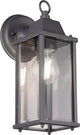 Trio olona - wandlamp - antraciet - excl. 1x e27 4 w - wandmontage - buitenverlichting - ip23