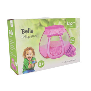 Tenda da gioco con 100 palline rosa