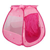 Tenda da gioco con 100 palline rosa