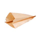 Sacca per pane kraft tinta unita marrone 16+2x5x34 cm (1000 pezzi)