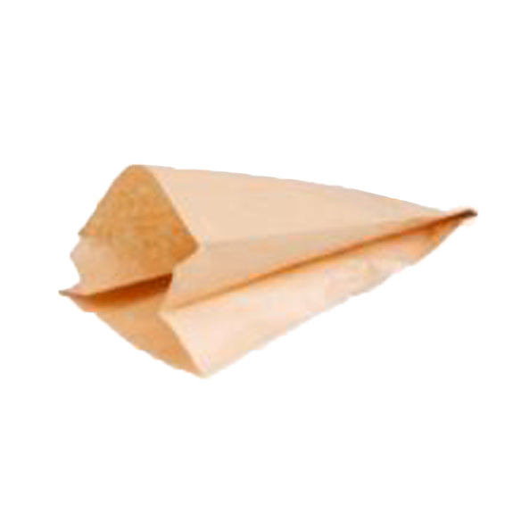 Sacca per pane kraft tinta unita marrone 16+2x5x34 cm (1000 pezzi)