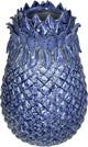 Vaso collezione Hd in terracotta blu 19x19x29,5cm