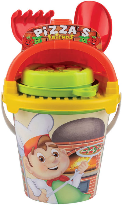 Androni emmerset zandpizza's maken