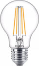 Lampada LED Philips trasparente - 60 w - E27 - luce bianca fredda - 6 pezzi