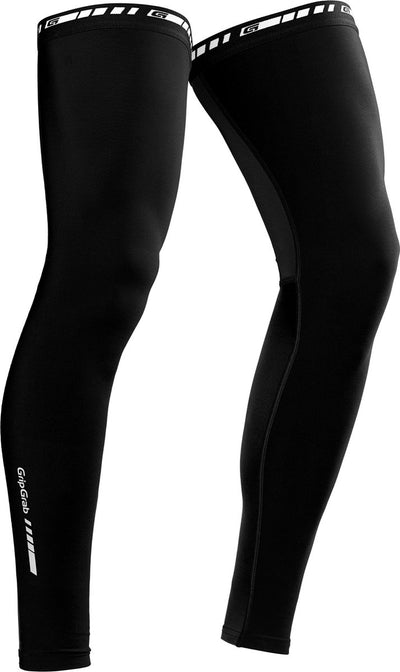 Gripgrab - light leg warmers lente herfst fiets beenstukken wielrennen beenwarmers - zwart - unisex - maat s
