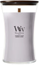 Woodwick hourglass large geurkaars - lavender cedar - 130 branduren