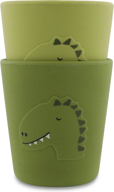 Trixie silicone che beve tazza Mr. Dino