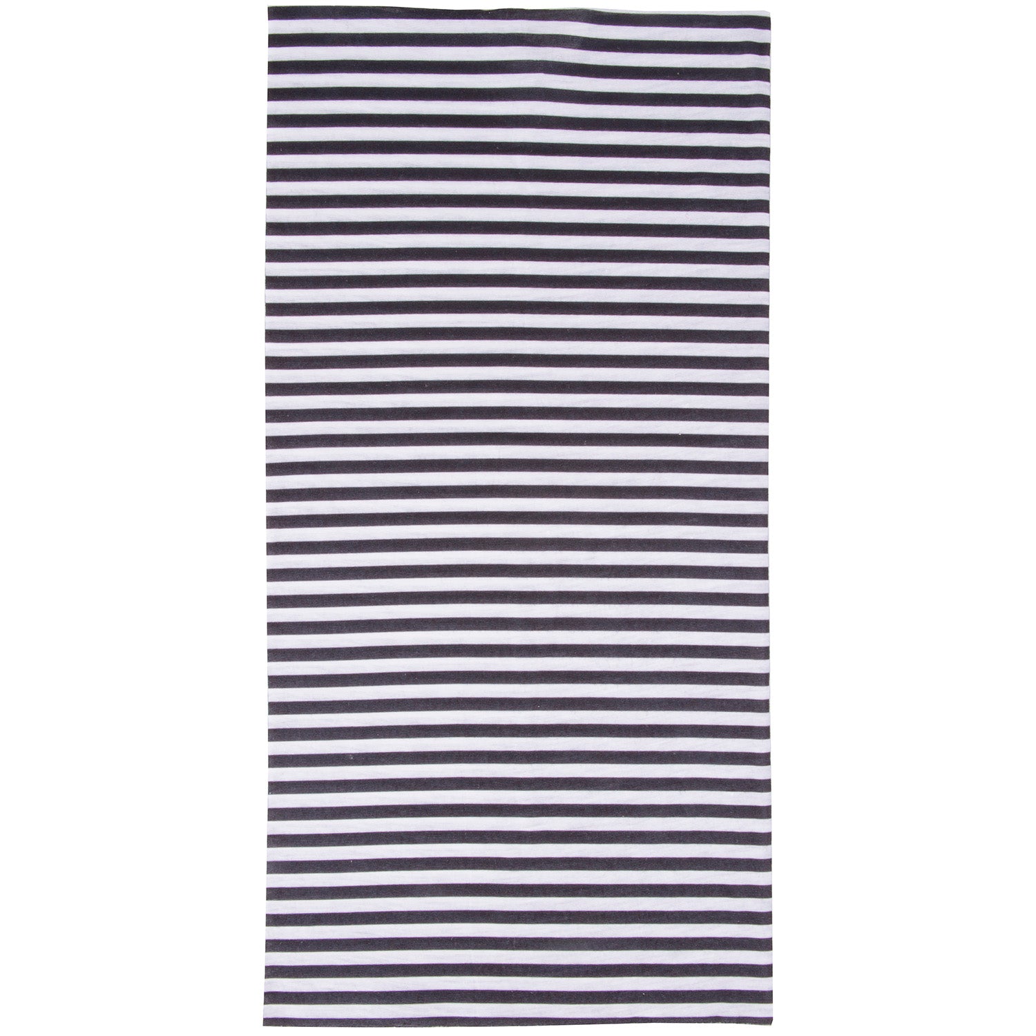Passamontagna a strisce M-wave bianco e bandana