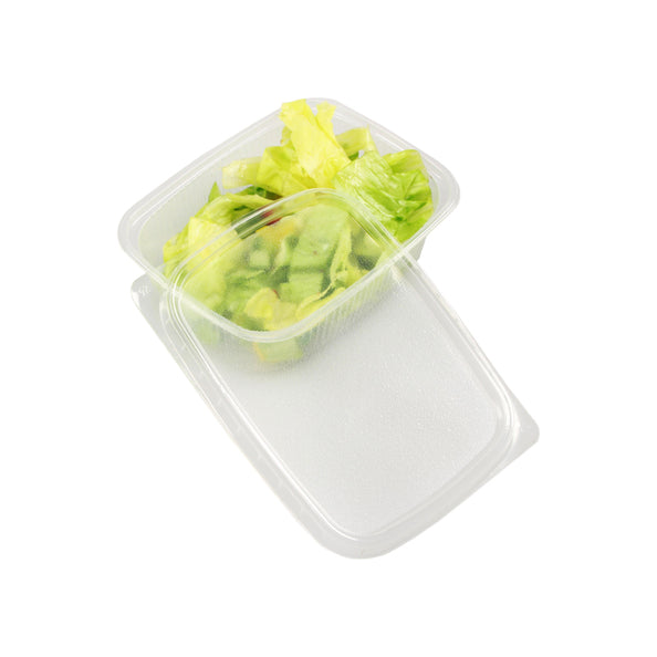 Envase plastico rectangular 250 cc (50 piezas)