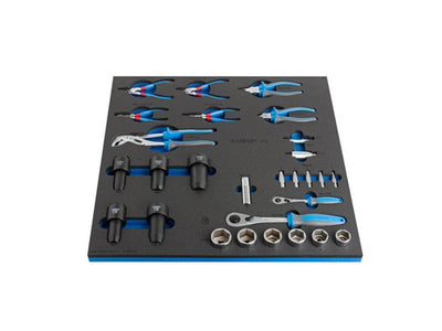 Banco de trabajo de inyección de herramientas unianas