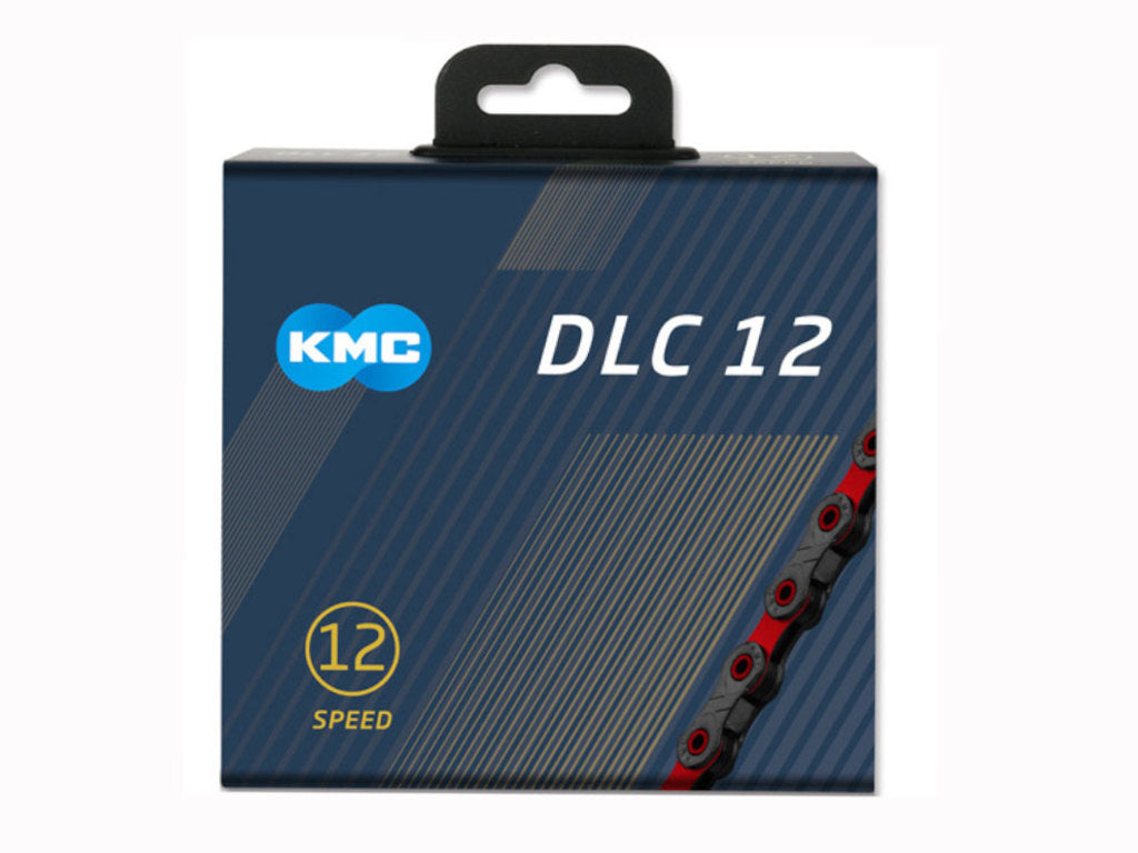 KMC Bicycle Chain DLC 12 126 Schakels - Rosso Nero - 272G
