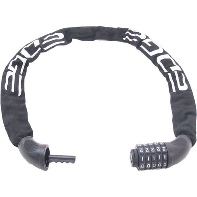 Kettingslot met code Edge Trace Code 90cm - zwart